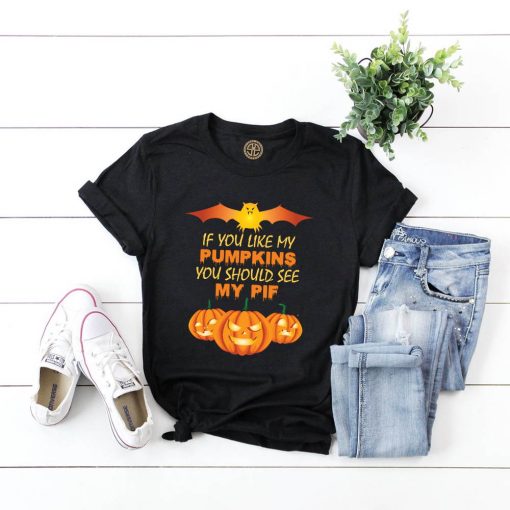 Pumpkins My Pif Halloween T Shirt