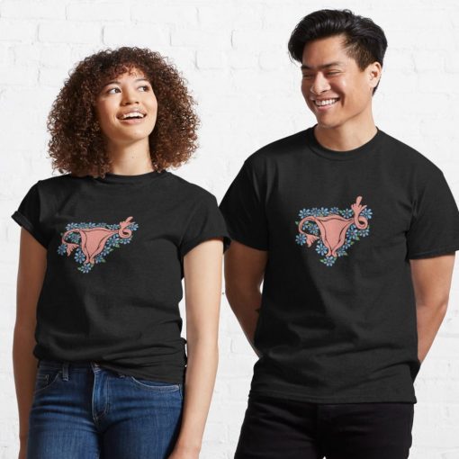 Middle Finger Uterus Pro-choice Feminist T Shirt