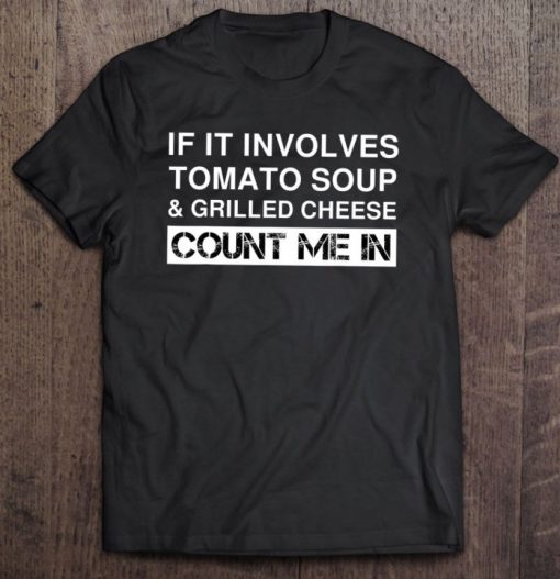 Funny Tomato Soup And Grilled Cheese Sandwich Gazpacho Police T Shirt