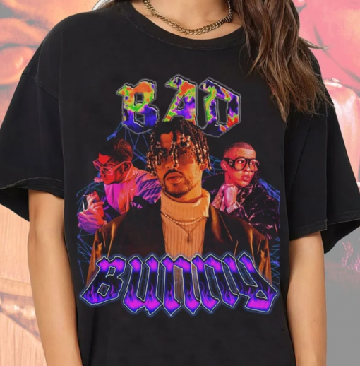 Bad Bunny shirt vintage 90s style shirt unisex t shirt