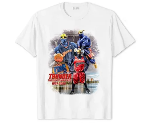 Thunder Former GSW Mascot 1997 2008 Shirt Thunder GSW Shirt 2.jpg