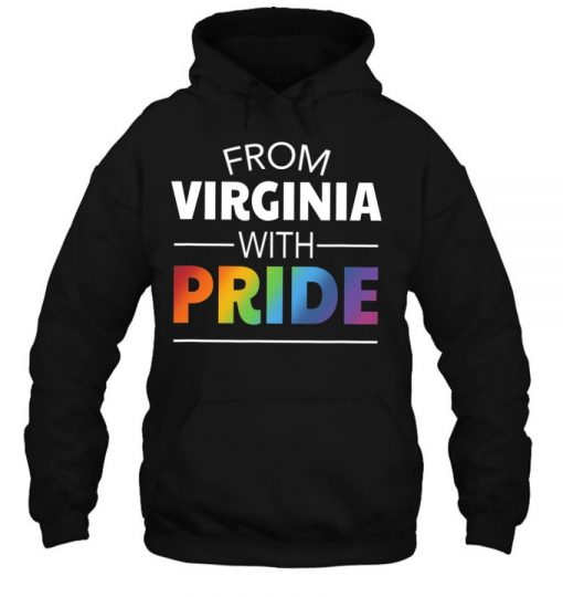Lgbt Virginia Gay Pride Rainbow Gift T Shirt