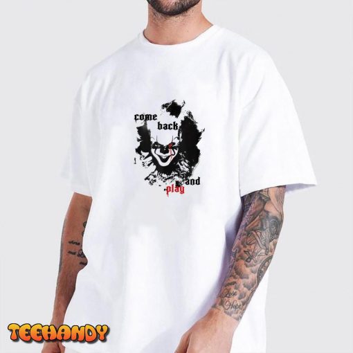 IT Movie Pennywise Come Back And Play Tank Top