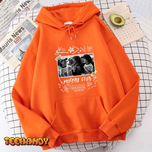 Stranger Things 4 Hellfire Club Yearbook Group Photo T-Shirt