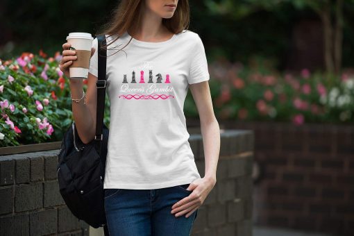 Womens The Queen’s Gambit  Show Your 2020 Opening Chess Strategy Premium T-Shirt