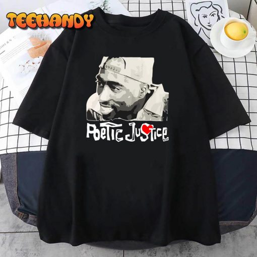 Black Poetic Justice Art Design Unisex T-Shirt