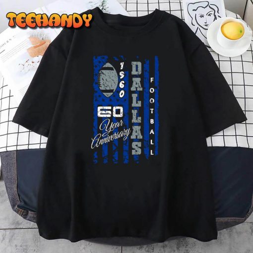 Dallas Cowboys Football 60 Year Anniversary Vintage T-Shirt