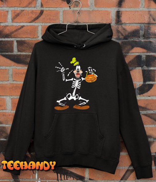Disney Goofy Skeleton Halloween Sweatshirt
