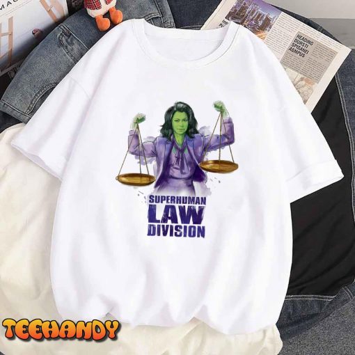 Marvel She-Hulk Attorney At Law Superhuman Law Division T-Shirt