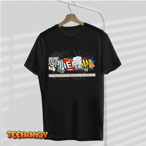 Marvel Spider-Man Beyond Amazing Multi-Logo T-Shirt