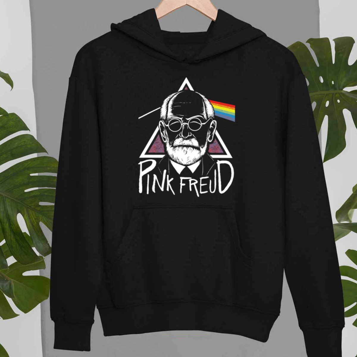 Pink Freud Sarcastic Funny Pink Freud Dark Side Unisex T-Shirt