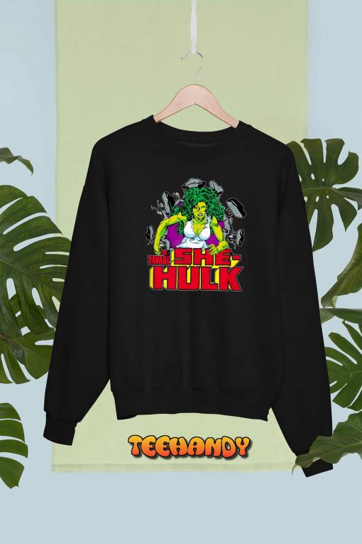 The Savage She Hulk Retro Comic Unisex T-shirt