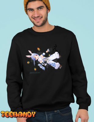 Usada Pekora hologra Famous Scene T Shirt img2 2