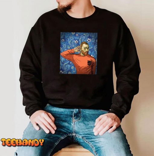 Vincent I can’t hear you Van Gogh Revolutionary Football T Shirt
