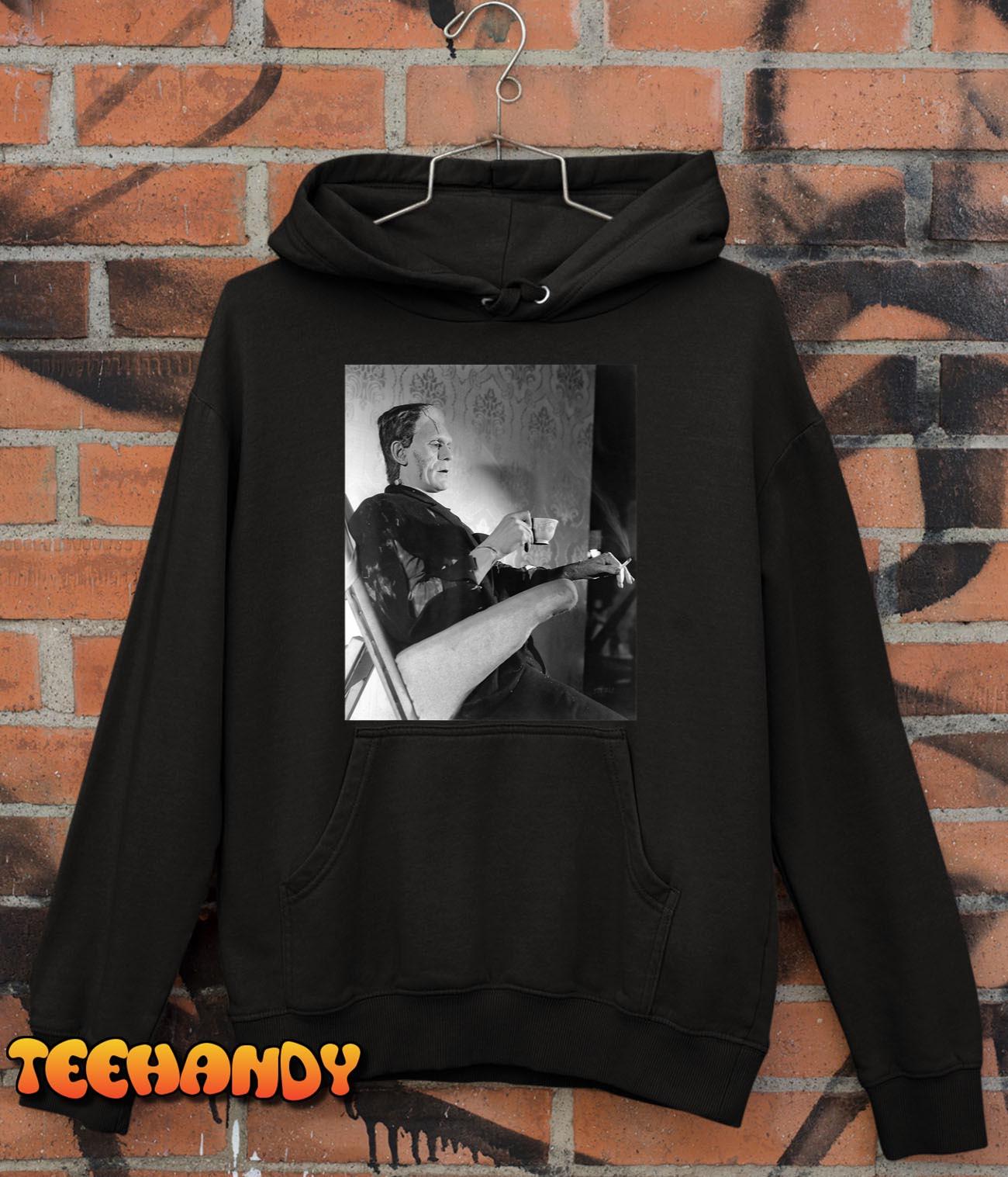 Frankenstein Halloween Horror Movie Vintage Horror Monster T-Shirt