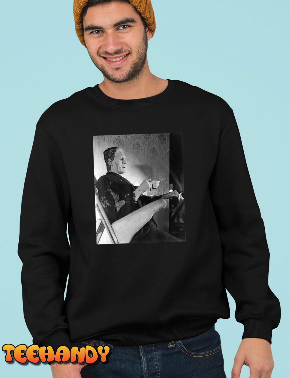 Frankenstein Halloween Horror Movie Vintage Horror Monster T-Shirt