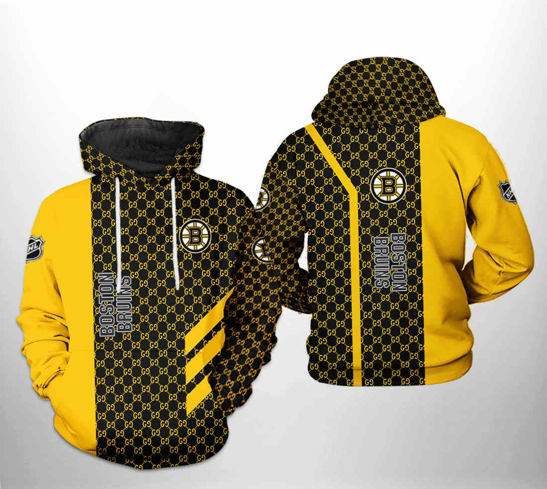 Boston Bruins NHL 3D Hoodie Zipper Hoodie