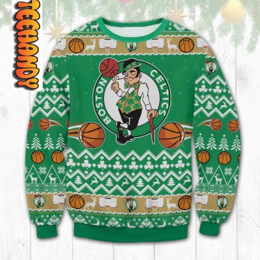 Boston Celtics Ugly Christmas Sweater