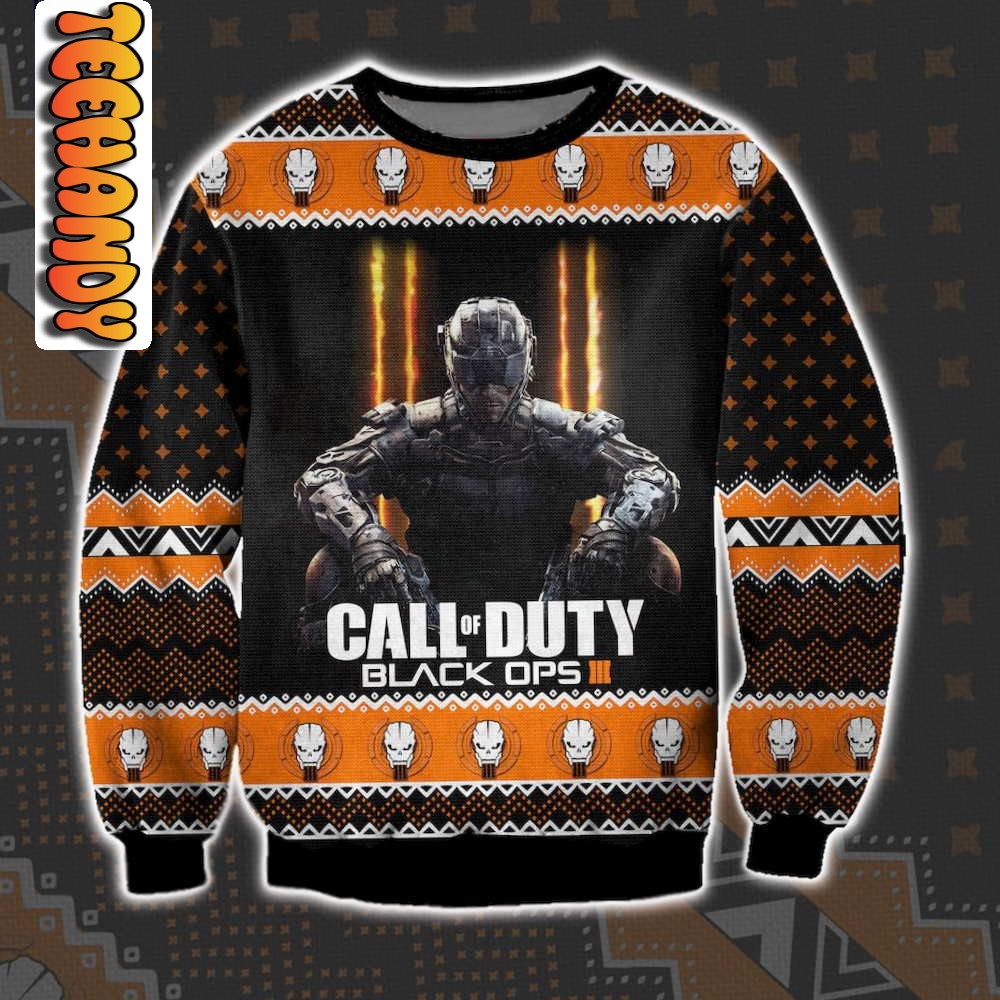 CALL OF DUTY Ugly Christmas Sweater CALL OF DUTY Ugly Christmas Sweater