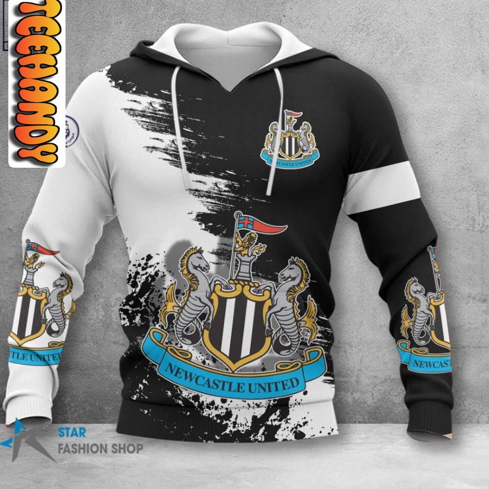 Newcastle United FC 3D Hoodie