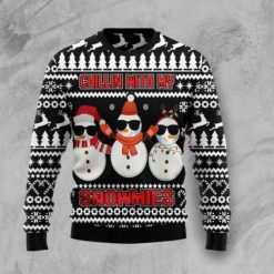 Christmas Chillin With My Snowmies 3D Sweater