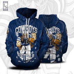Dallas Cowboys Football 3D Hoodie