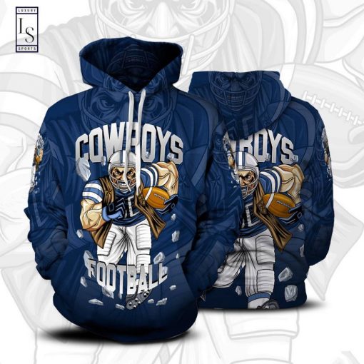 Dallas Cowboys Football 3D Hoodie