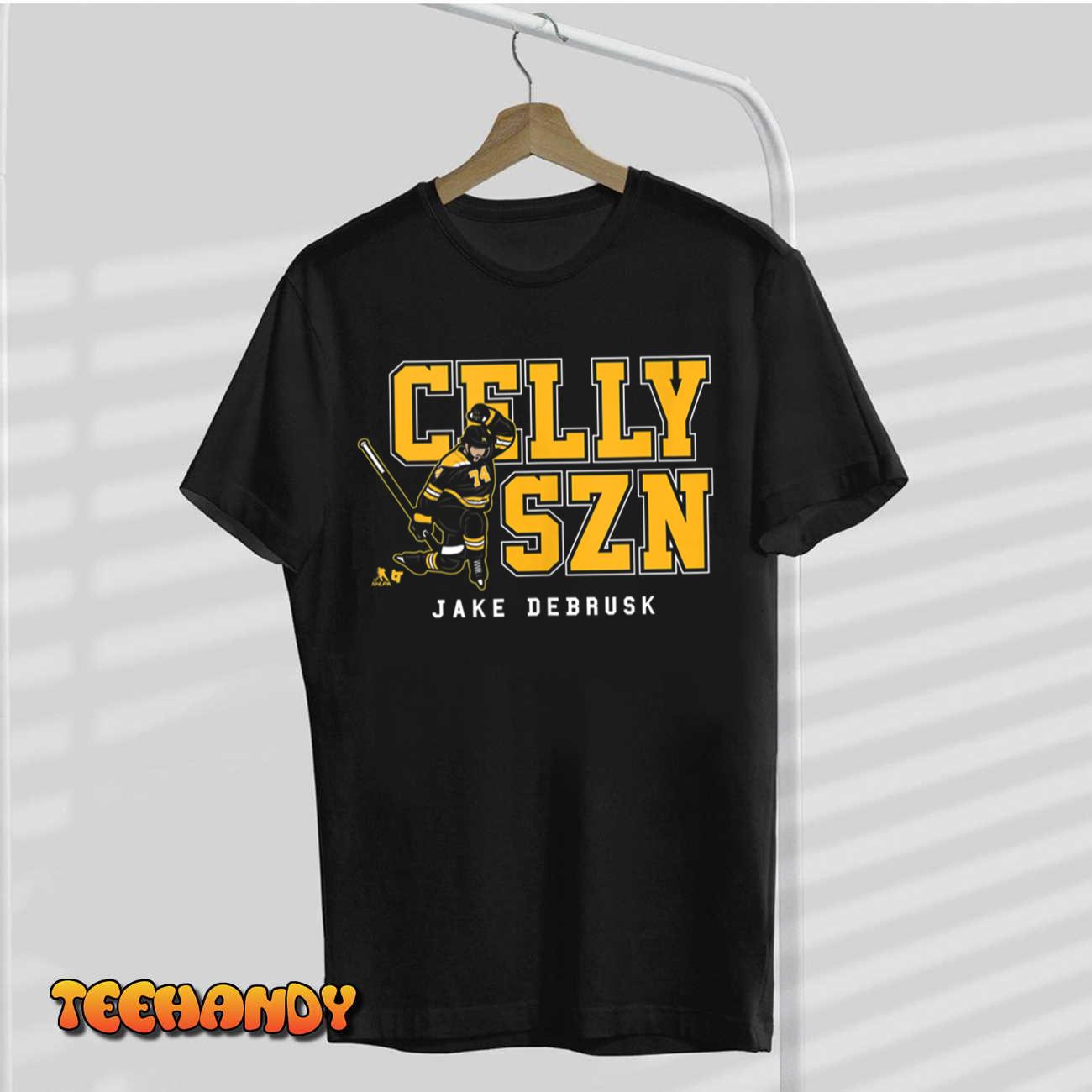 Jake DeBrusk Celly SZN - Boston Hockey Tank Top Jake DeBrusk Celly SZN - Boston Hockey Tank Top