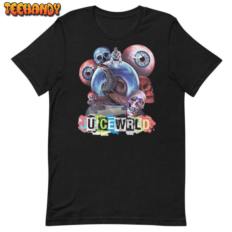 Juice Wrld Colorful Shirt, Legends Never Die Vintage Unisex T Shirt