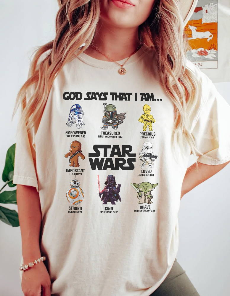Retro Star Wars Comfort Colors Shirt, Vintage Star Wars Characters Shirt