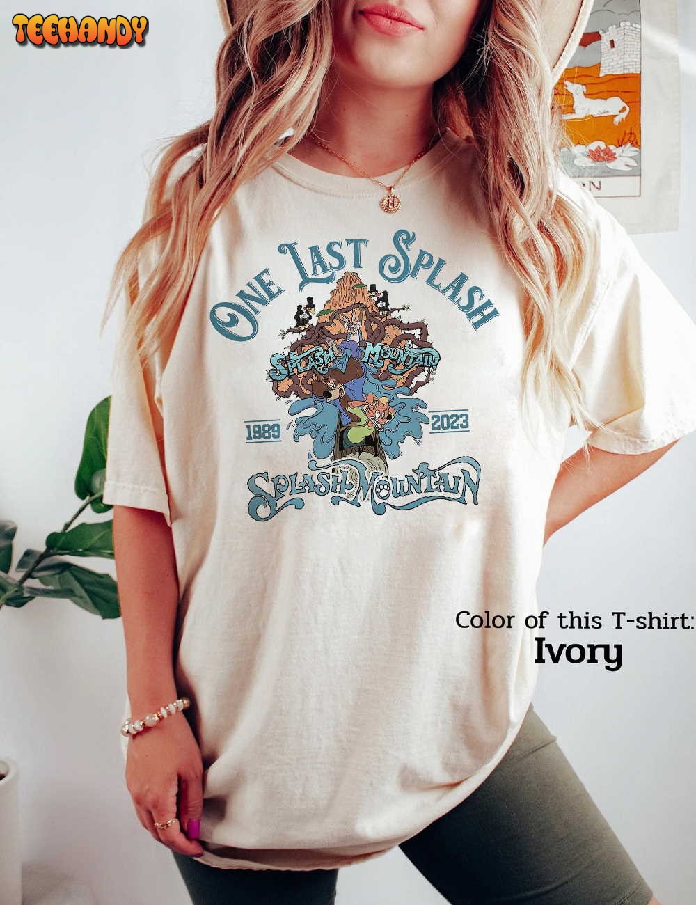 Disney Splash Mountain Comfort Colors Shirt, Vintage One Last Splash Mountain Shirt