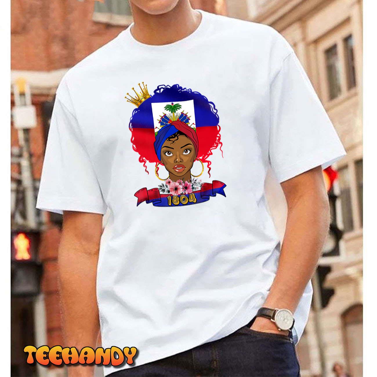 Haitian Haiti Patriotism Roots Heritage Women Men Boys Girls T-Shirt Haitian Haiti Patriotism Roots Heritage Women Men Boys Girls T-Shirt