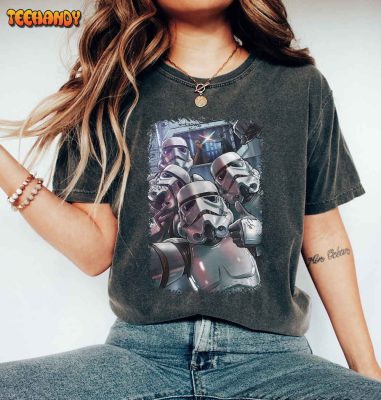 Star Wars Storm Strooper Selfie, Vintage Disney Star Wars Shirt, Star Wars Comfort Colors Shirt