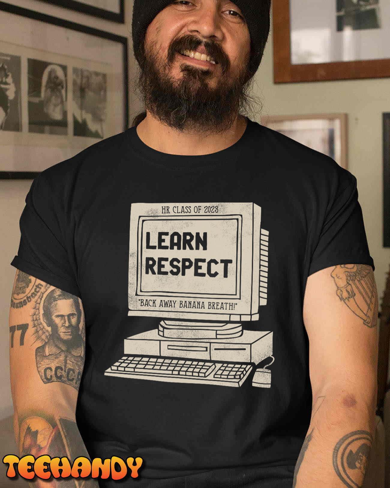 Banana Breath Learn Respect I think You Should Leave UnisexT-Shirt Banana Breath Learn Respect I think You Should Leave UnisexT-Shirt