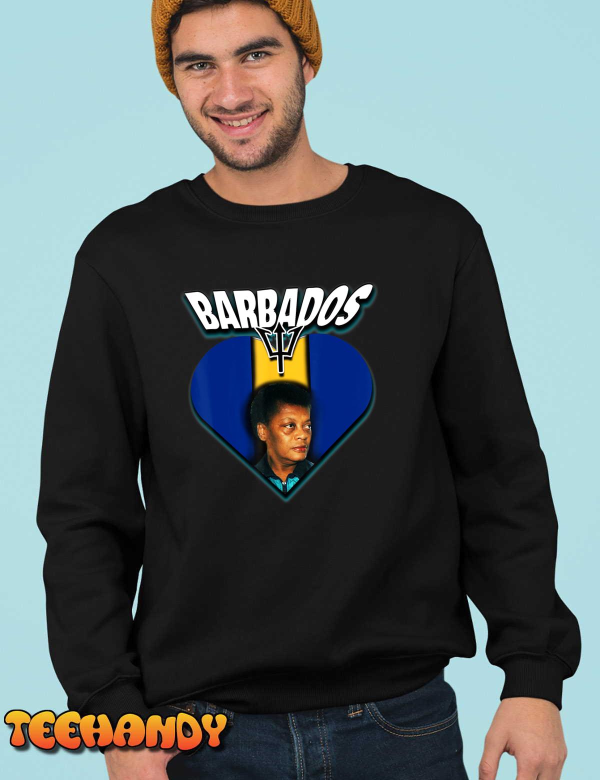 Barbados Audrey Island Heart Trident T-Shirt Barbados Audrey Island Heart Trident T-Shirt