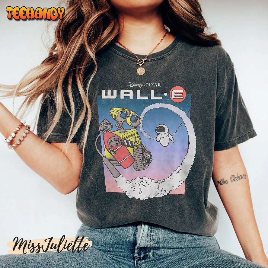 Comfort Colors Vintage Wall-E Shirt, Disney Pixar Wall-E, Wall E Cartoon Shirt