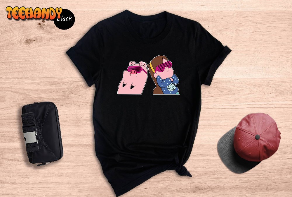 Disney Gravity Falls Shirt, Waddles and Mabel T-Shirt Disney Gravity Falls Shirt, Waddles and Mabel T-Shirt