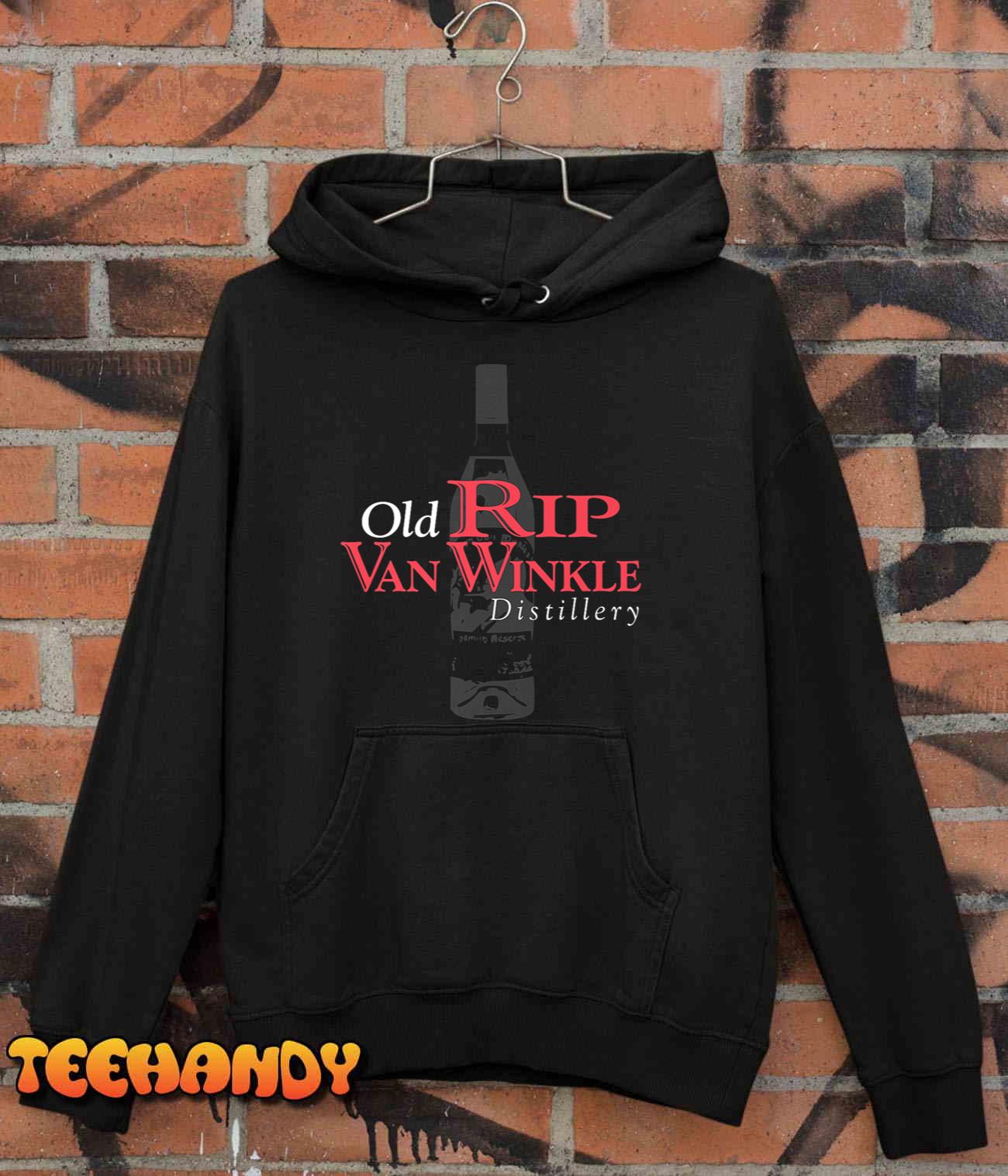 Mens Old Rip Van Winkle Distillery Pappy Bourbon Whiskey Trail Premium T-Shirt Mens Old Rip Van Winkle Distillery Pappy Bourbon Whiskey Trail Premium T-Shirt