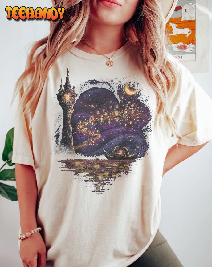Vintage Disney Tangled Rapunzel Comfort Color Shirt, Princess Rapunzel T-shirt