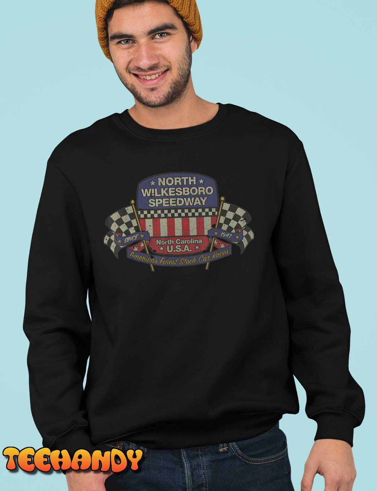Vintage North Wilkesboro Speedway USA 1947 Car Racing Gift T-Shirt Vintage North Wilkesboro Speedway USA 1947 Car Racing Gift T-Shirt