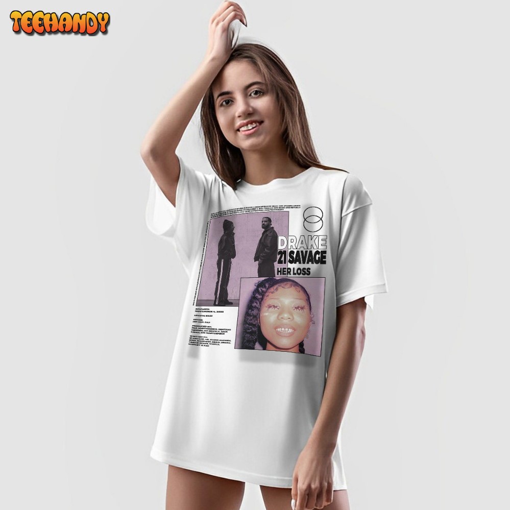 Vintage Style Bootleg Inspired Graphic Unisex Tee Drake 21 Savage Her Lost Shirt Vintage Style Bootleg Inspired Graphic Unisex Tee Drake 21 Savage Her Lost Shirt