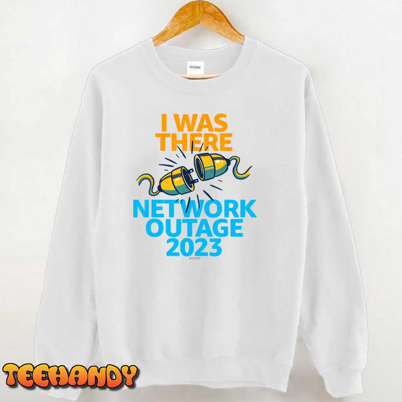 Worker Swagazon Associate I Was There Network Outage 2023 T-Shirt Worker Swagazon Associate I Was There Network Outage 2023 T-Shirt