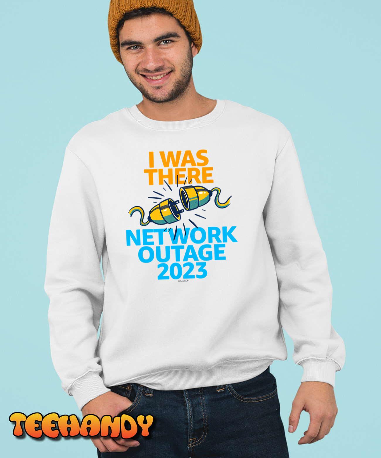 Worker Swagazon Associate I Was There Network Outage 2023 T-Shirt Worker Swagazon Associate I Was There Network Outage 2023 T-Shirt