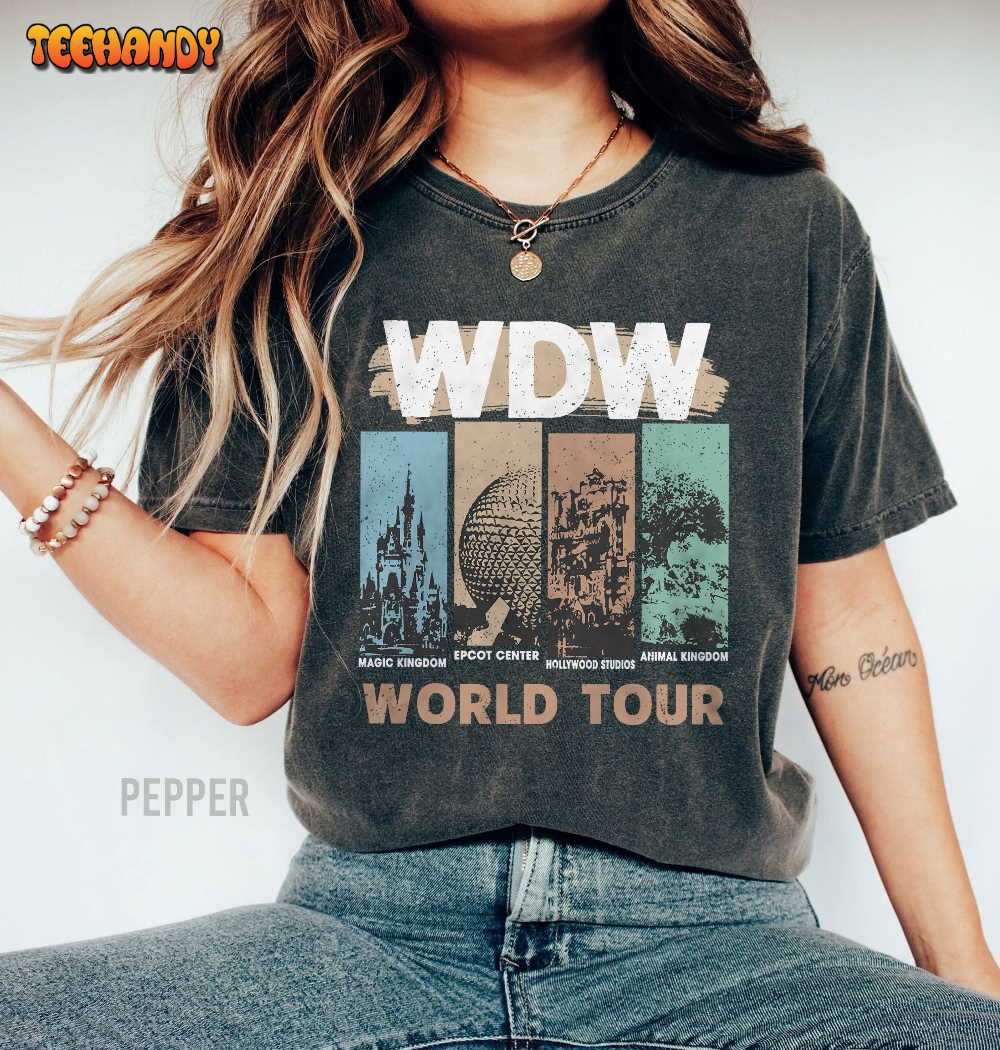 Disney Comfort Colors Shirt, Vintage Walt Disney World Shirt