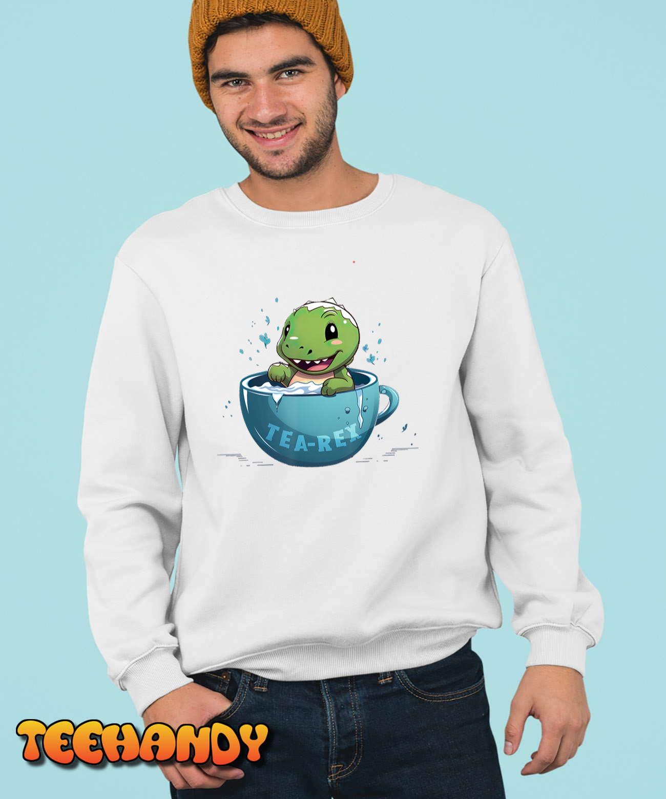 Cute T-Rex Dinosaur Tea Tea-Rex T-Shirt Cute T-Rex Dinosaur Tea Tea-Rex T-Shirt