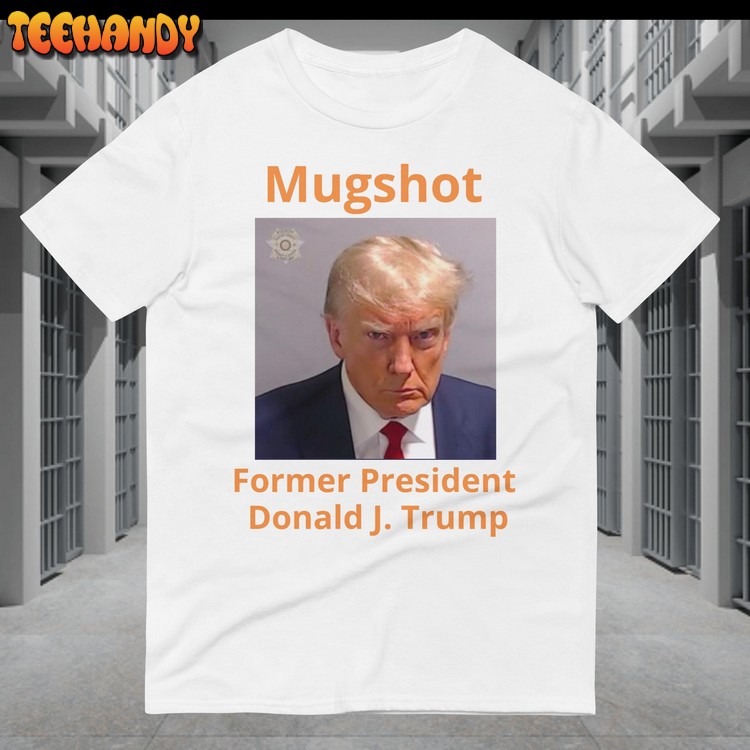 Donald Trump Former President Mugshot Trending T-Shirt Donald Trump Former President Mugshot Trending T-Shirt