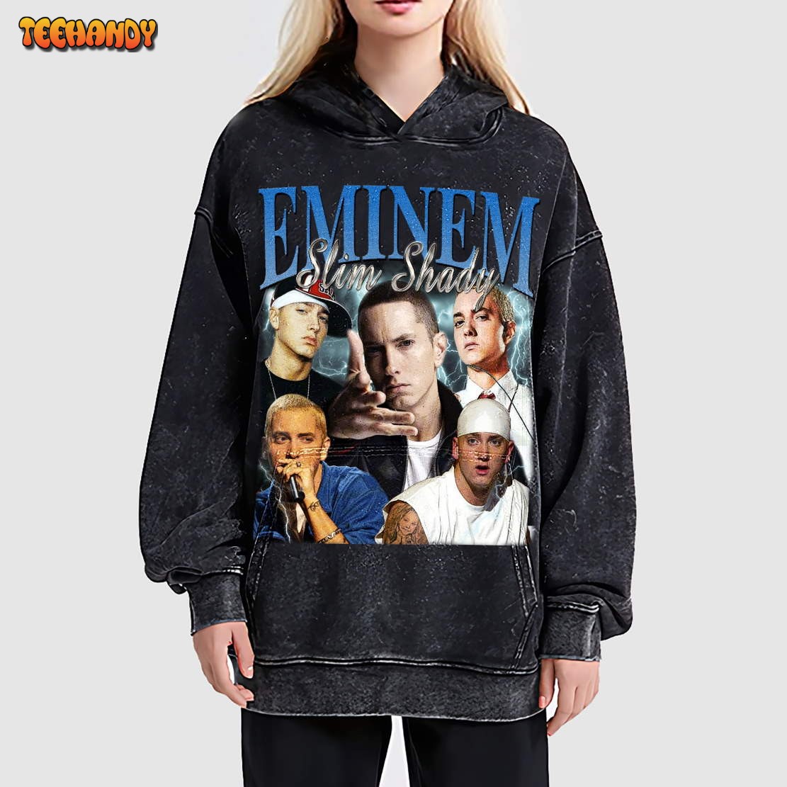 Eminem Slim Shady Vintage Washed T-Shirt Eminem Slim Shady Vintage Washed T-Shirt