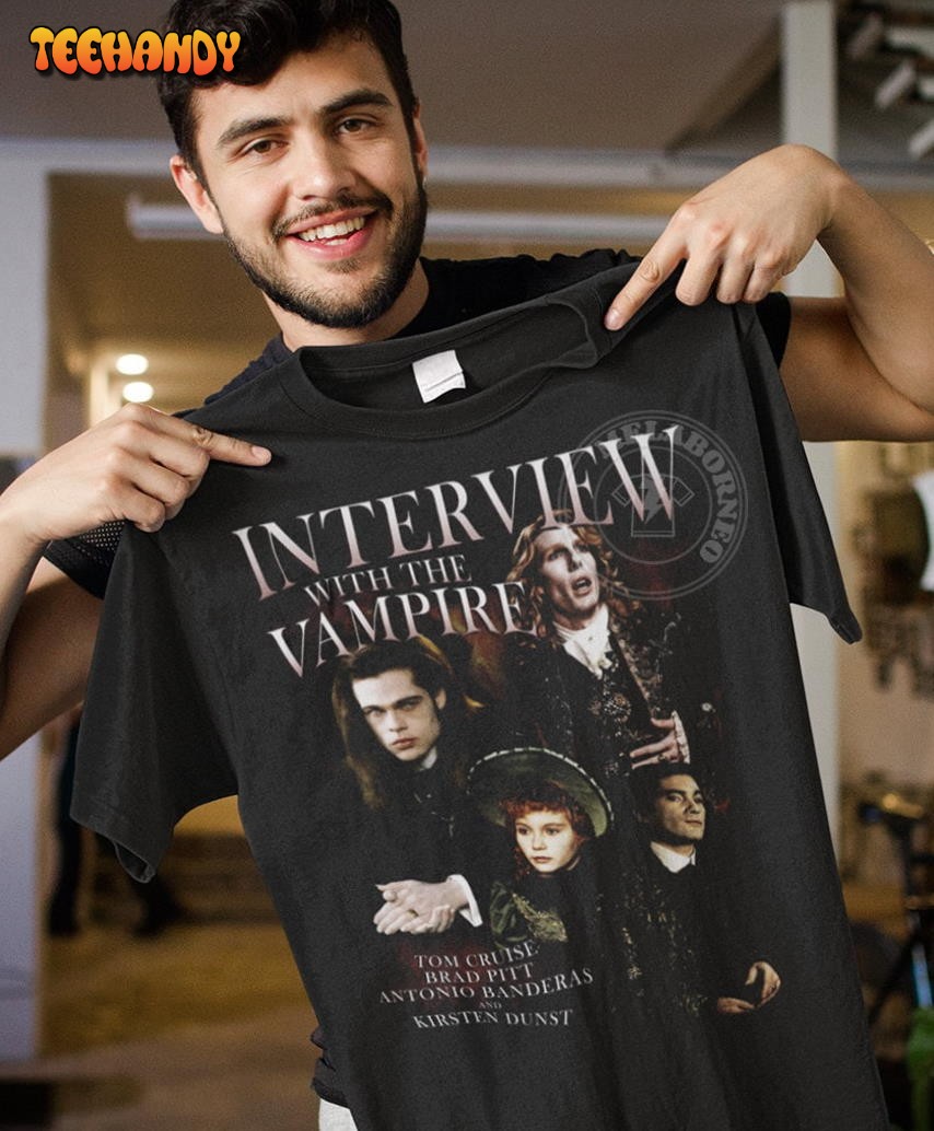 Interview With The vampire T Shirt, Horror Movie Shirt Interview With The vampire T Shirt, Horror Movie Shirt