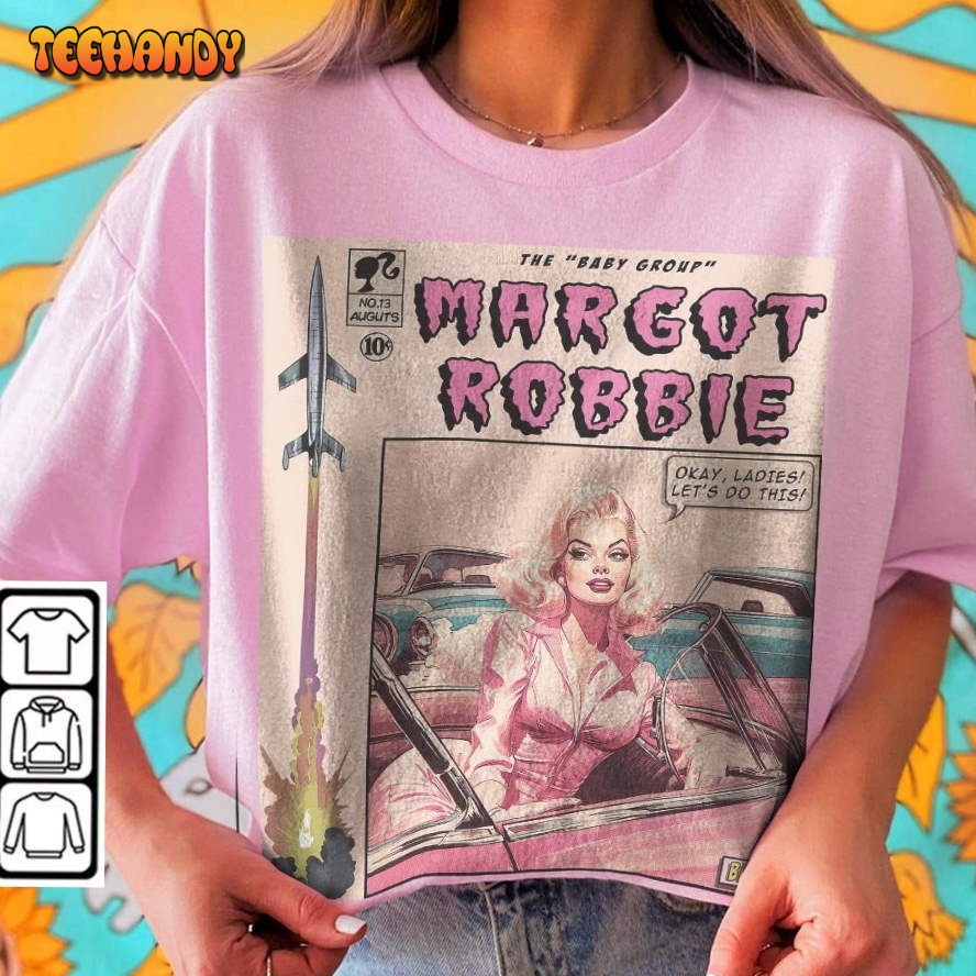 Margot Robbie 90S Vintage Merch Book Art, Ms Baby 2023 T Shirt Margot Robbie 90S Vintage Merch Book Art, Ms Baby 2023 T Shirt