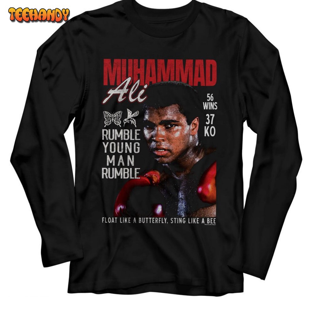 Muhammad Ali Record Logo Black Shirts Muhammad Ali Record Logo Black Shirts
